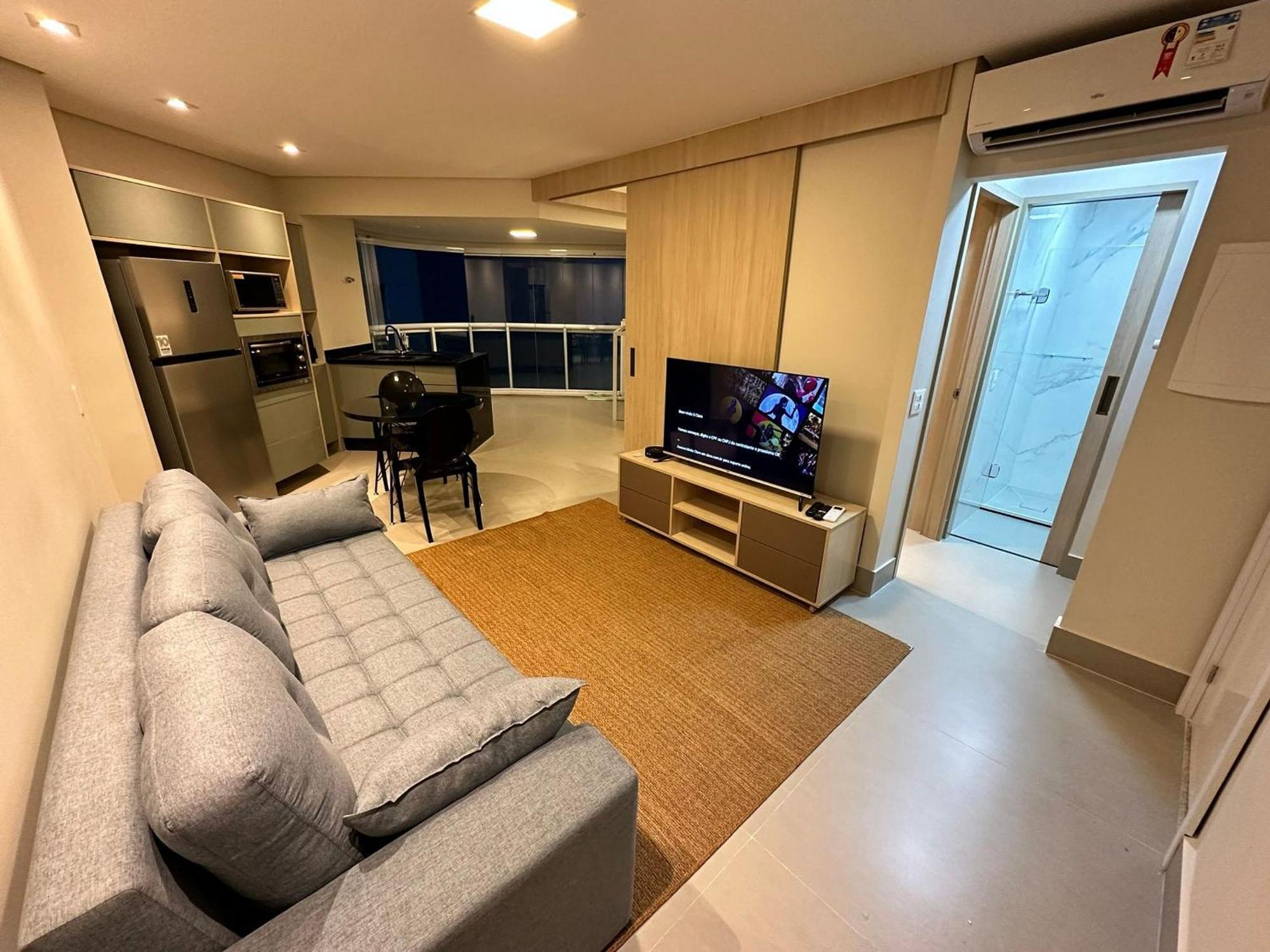 Residencial Estanconfor Com Vista Mar 2 Ac E Garagem Lägenhet Santos  Exteriör bild