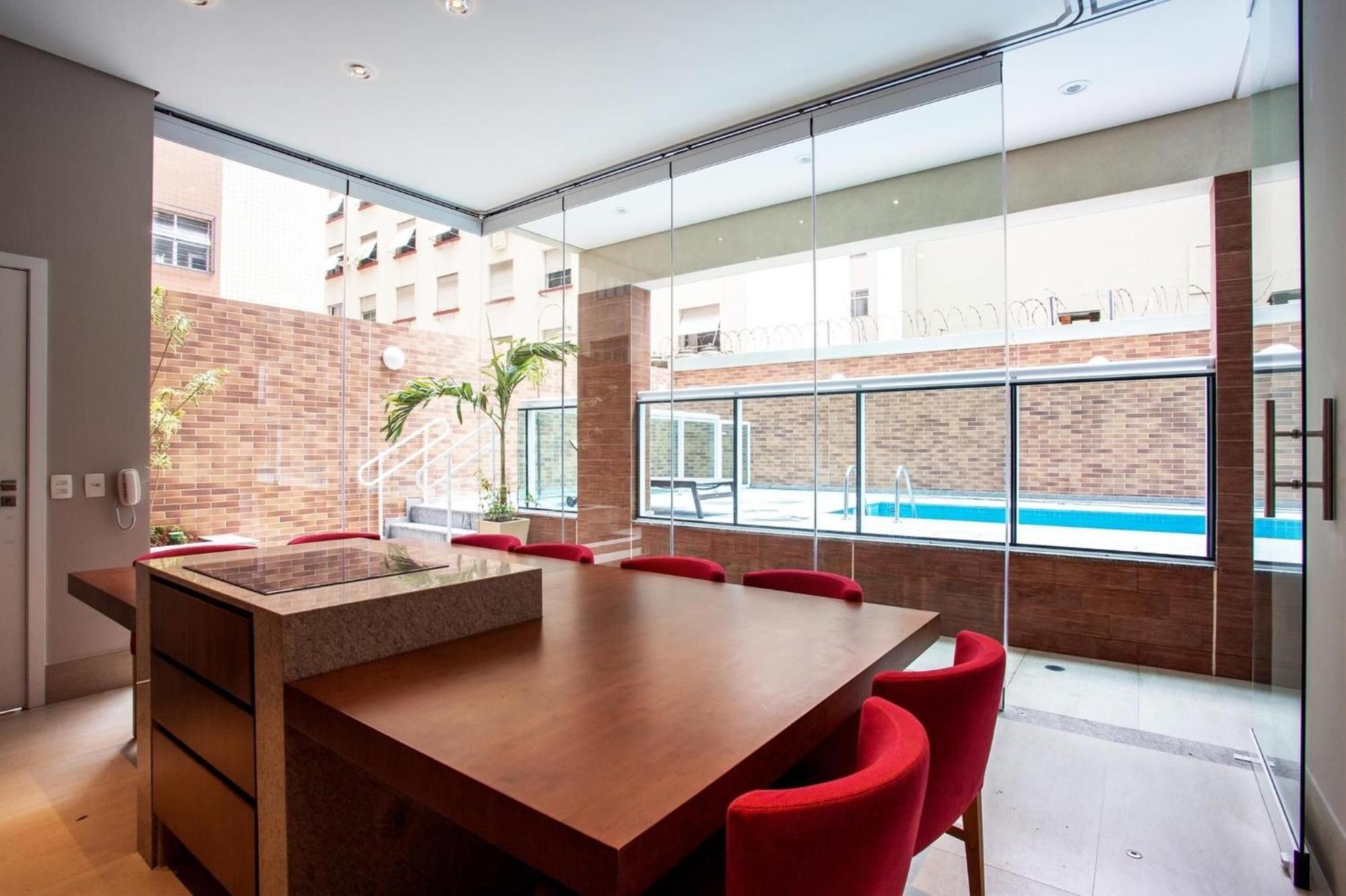 Residencial Estanconfor Com Vista Mar 2 Ac E Garagem Lägenhet Santos  Exteriör bild