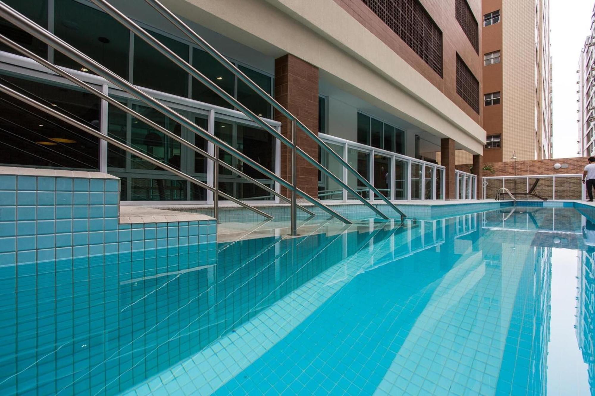 Residencial Estanconfor Com Vista Mar 2 Ac E Garagem Lägenhet Santos  Exteriör bild