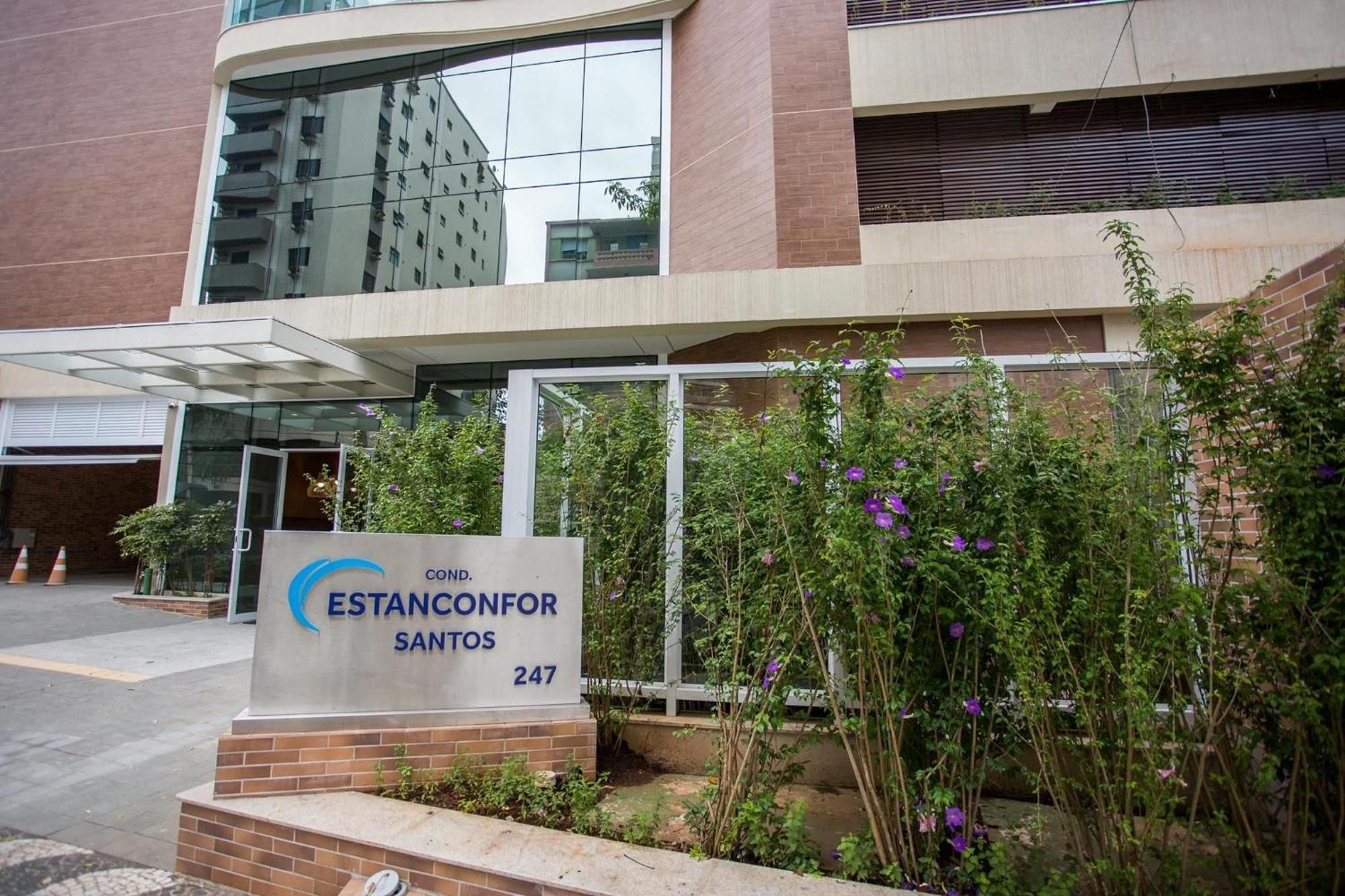 Residencial Estanconfor Com Vista Mar 2 Ac E Garagem Lägenhet Santos  Exteriör bild